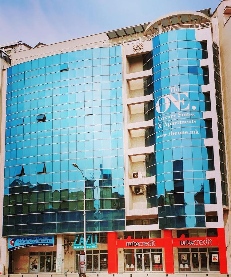 The One Apart Hotel Luxury Suites & Apartments Skopje Eksteriør billede