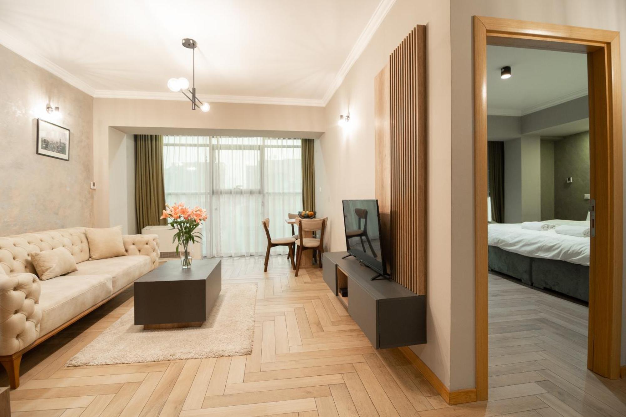 The One Apart Hotel Luxury Suites & Apartments Skopje Eksteriør billede