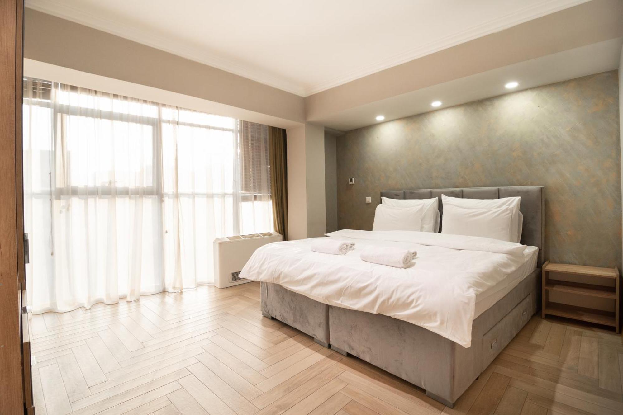 The One Apart Hotel Luxury Suites & Apartments Skopje Eksteriør billede