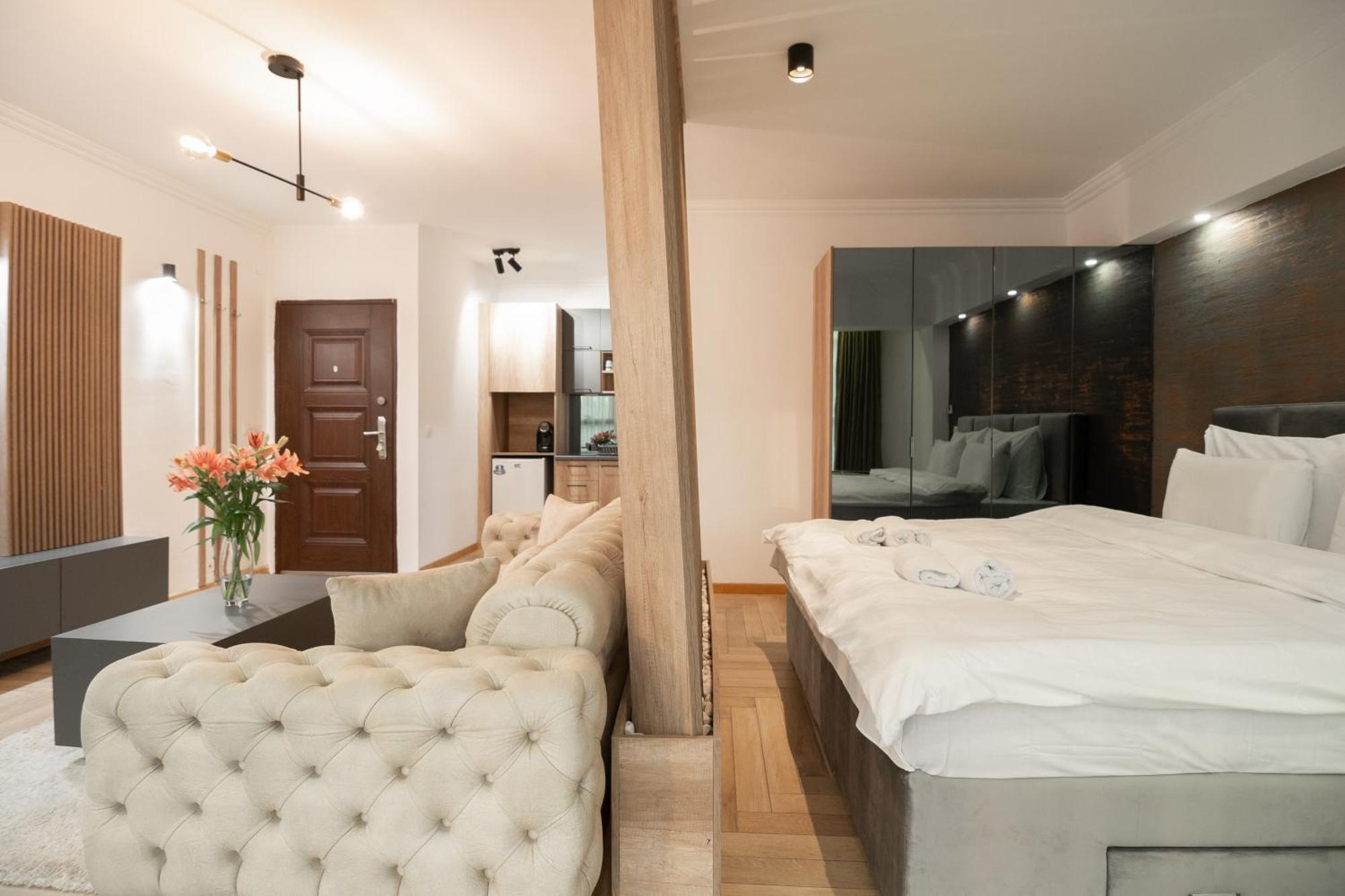 The One Apart Hotel Luxury Suites & Apartments Skopje Eksteriør billede