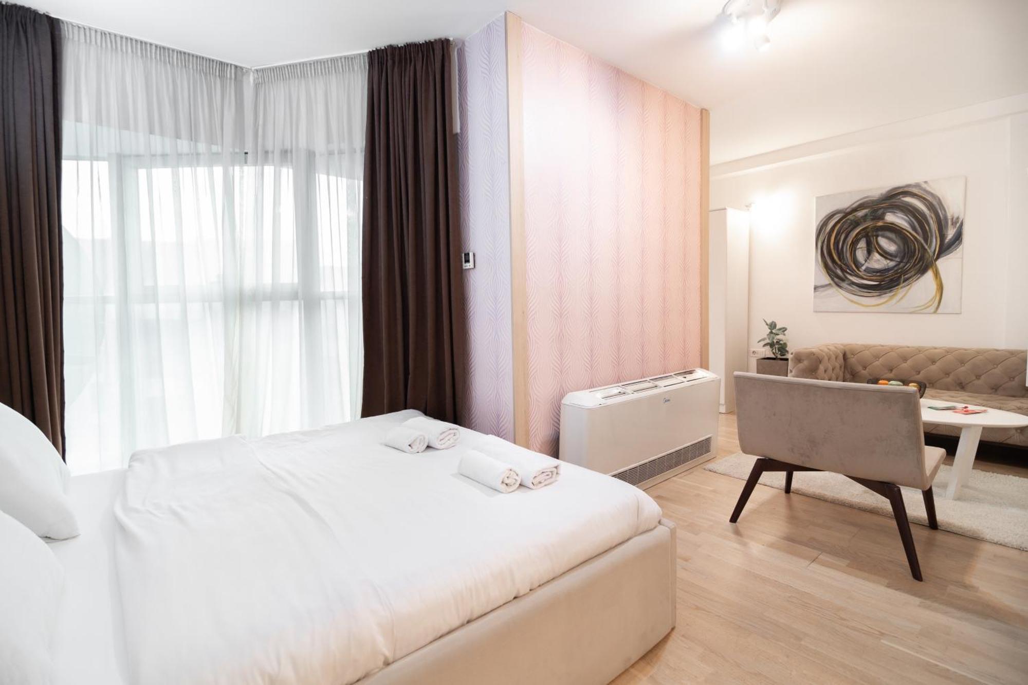 The One Apart Hotel Luxury Suites & Apartments Skopje Eksteriør billede