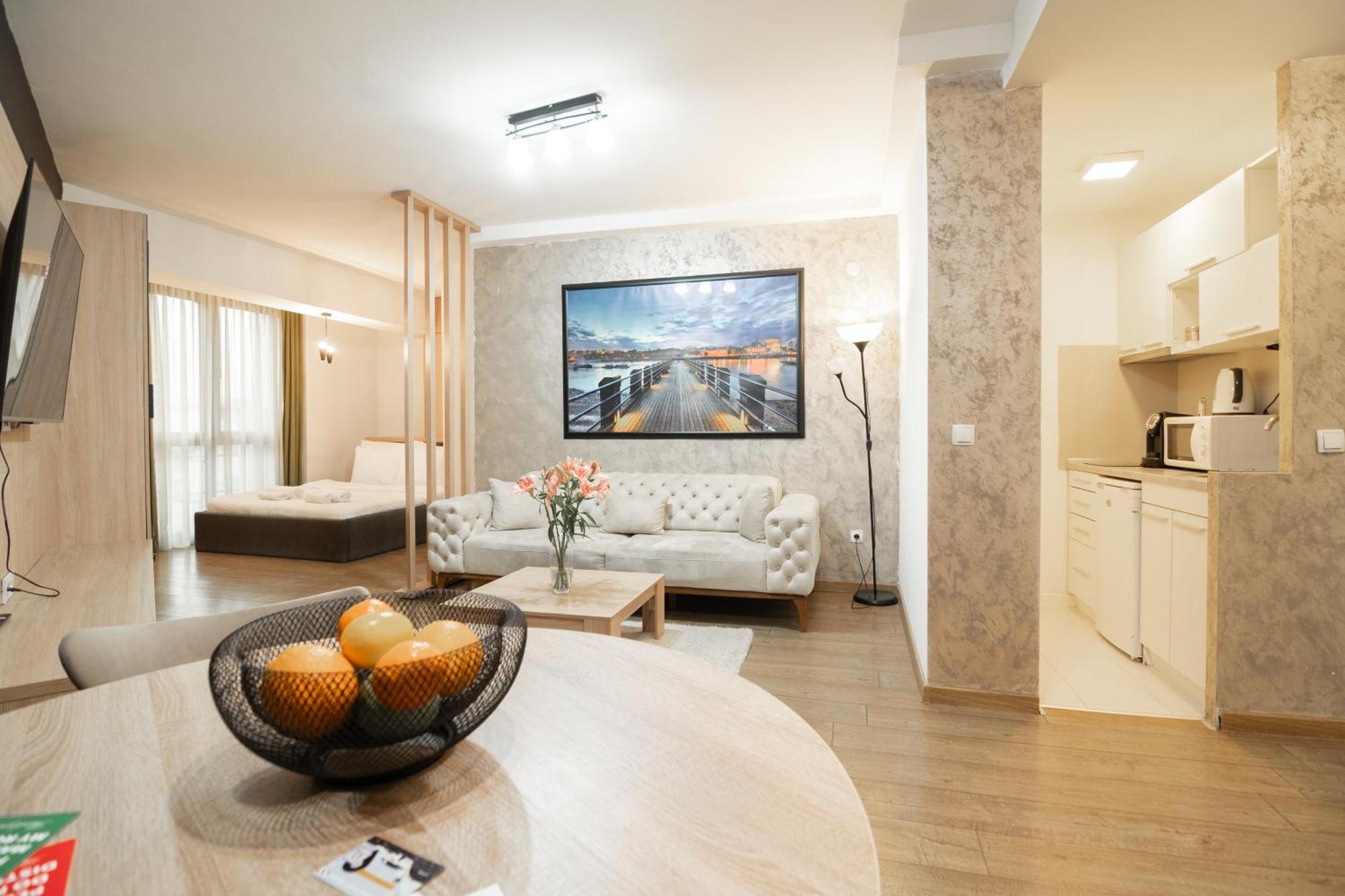 The One Apart Hotel Luxury Suites & Apartments Skopje Eksteriør billede