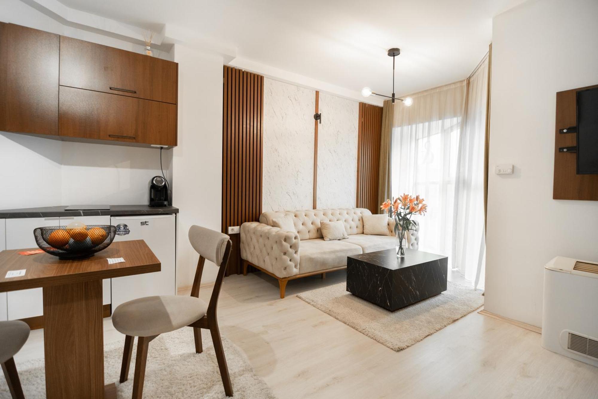 The One Apart Hotel Luxury Suites & Apartments Skopje Eksteriør billede