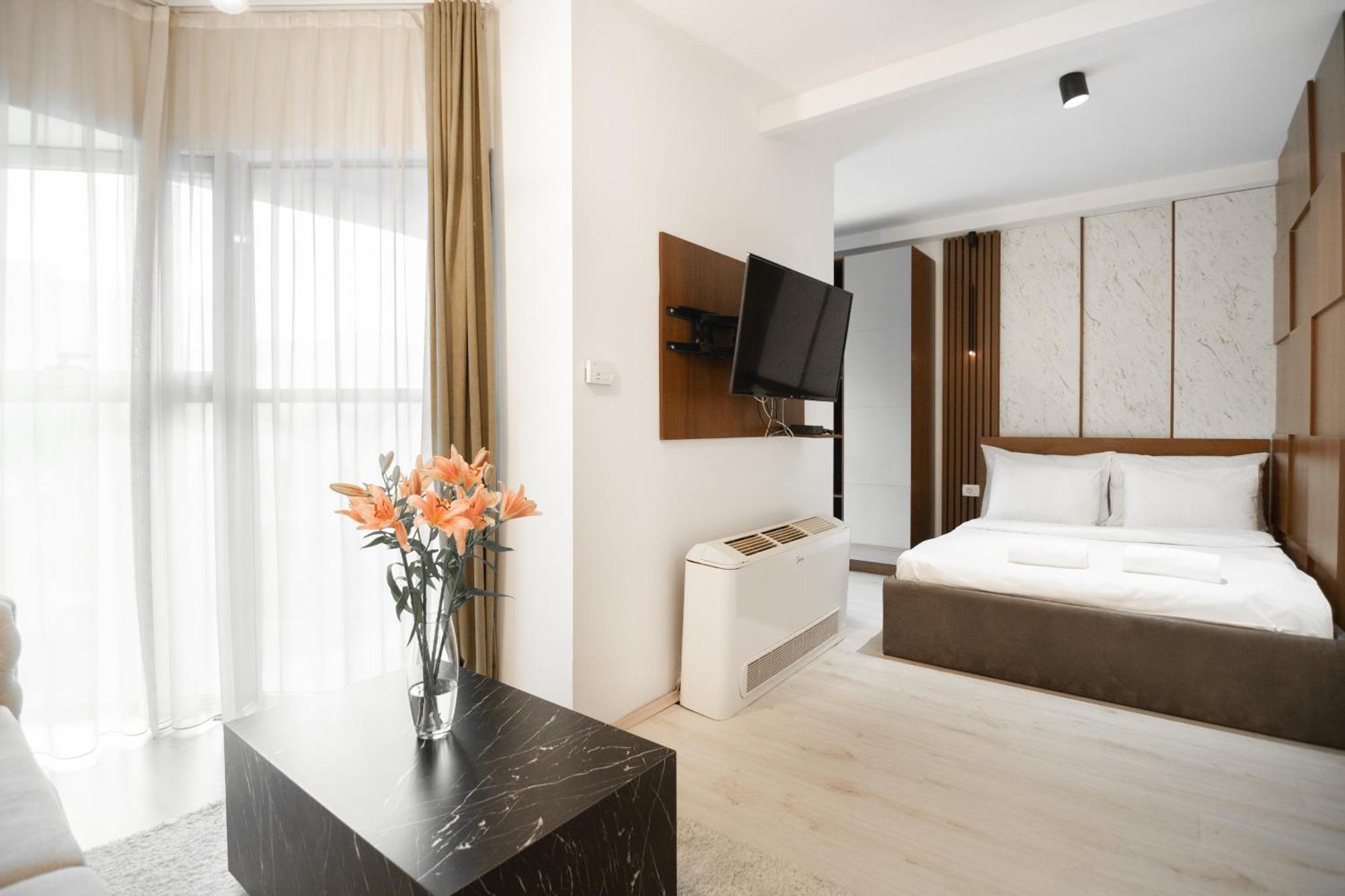 The One Apart Hotel Luxury Suites & Apartments Skopje Eksteriør billede