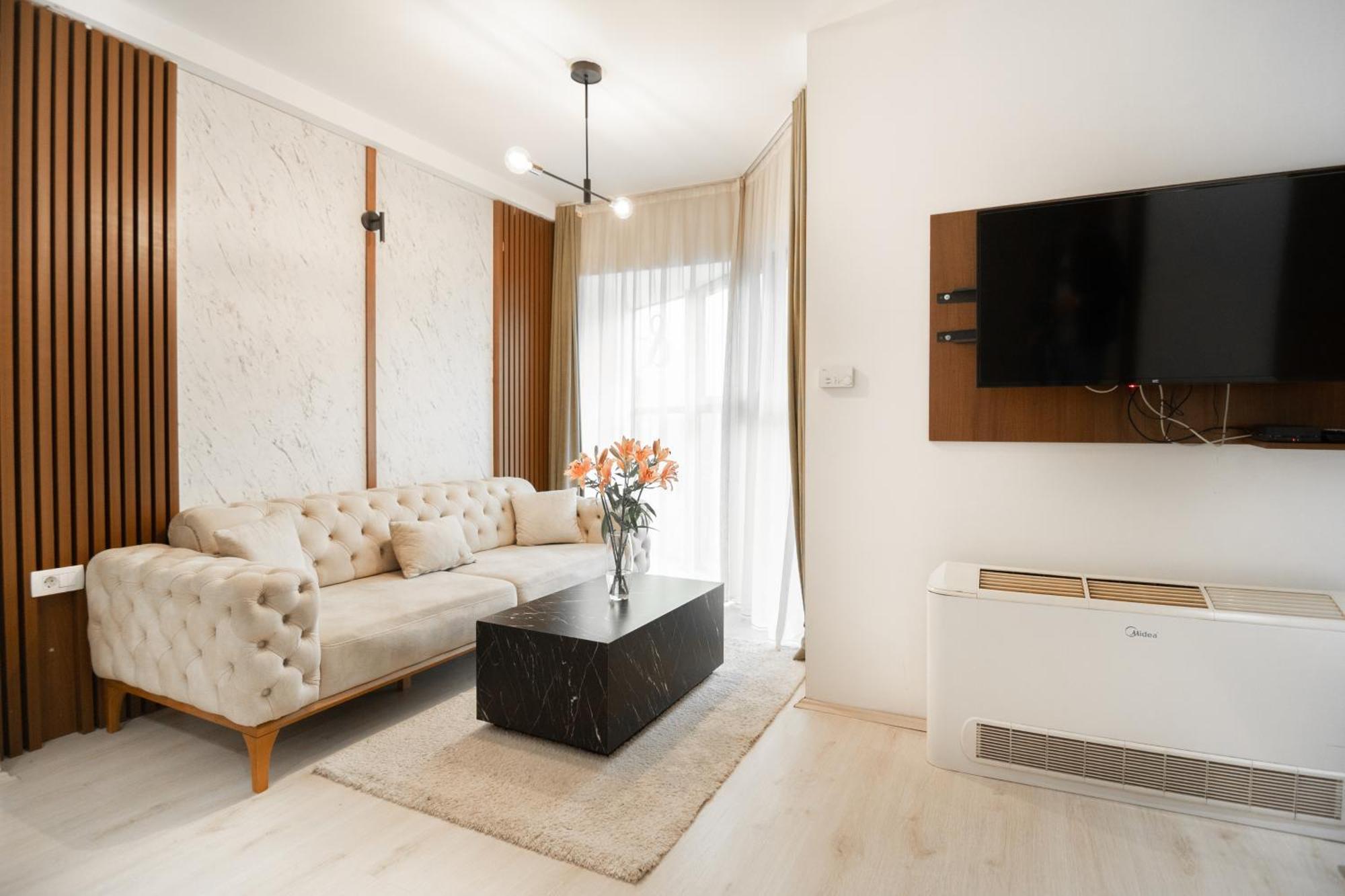 The One Apart Hotel Luxury Suites & Apartments Skopje Eksteriør billede