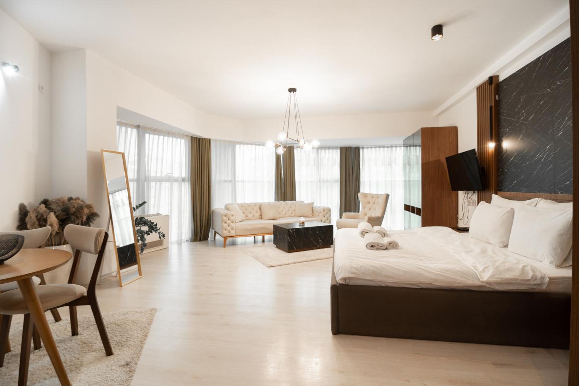 The One Apart Hotel Luxury Suites & Apartments Skopje Eksteriør billede
