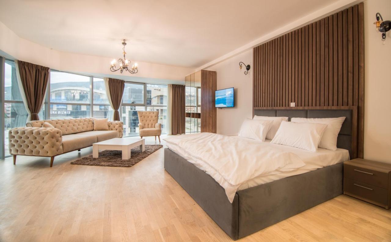 The One Apart Hotel Luxury Suites & Apartments Skopje Eksteriør billede