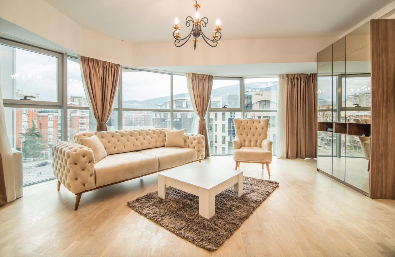 The One Apart Hotel Luxury Suites & Apartments Skopje Eksteriør billede